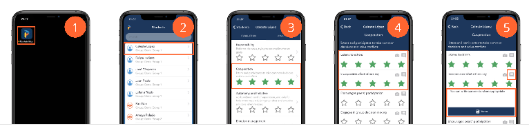 Pentabilities: Evaluatiosn 